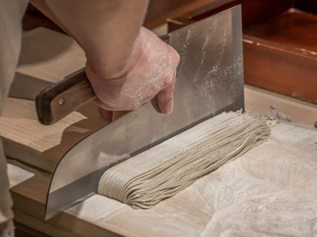 蕎麦打ち体験教室