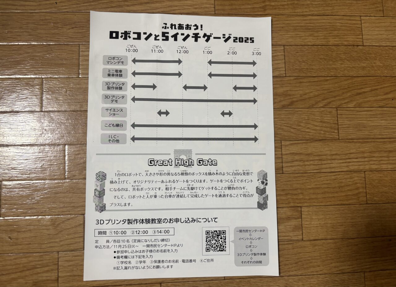 ロボコンと5インチゲージ2025