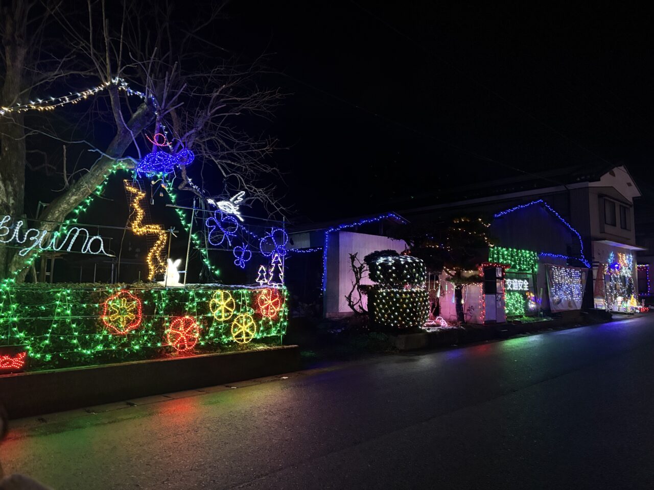 津谷川イルミネーション